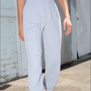 Brandy Melville light blue Rosa sweatpants